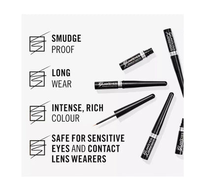 Rimmel Glam'Eyes Professional Liquid Eyeliner UltraFine Tip 3.5ml