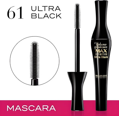 Bourjois Volume Glamour Max Definition 61 Ultra Black Mascara