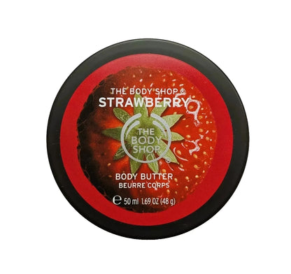 The Body Shop Body Butter Strawberry 50ml x2