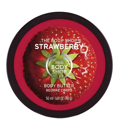 The Body Shop Body Butter Strawberry 50ml x2